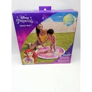 Disney Princess Ariel Splash Mat, Kids Splash Pad & Outdoor Toys - Swimways